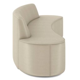 Sofá 2 Lugares para Sala de Estar Living 150cm Koane D06 Facto Pérola - Mpozenato - 5