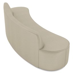 Sofá 2 Lugares para Sala de Estar Living 150cm Koane D06 Facto Pérola - Mpozenato - 7