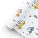 Ver imagem 2 de Papel de Parede Adesivo Infantil Carrinhos Coloridos 2,80m