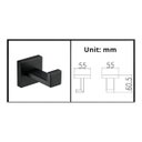 Ver imagem 6 de Kit Acessórios Para Banheiro 4 Peças Aço Inoxidável 304