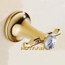 Ver imagem 7 de Kit Banheiro 5 Peças Dourado/cromado Conjunto Acessórios