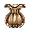 Vaso Murano Italy Marrom 10x11cm - Wolff - 5