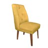 Cadeira de Jantar Suede Mostarda - Malessa Decor - 2