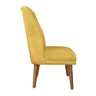 Cadeira de Jantar Suede Mostarda - Malessa Decor - 3