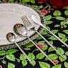 Jogo de Talheres Prata Silver para 2 Pessoas 8 Peças - 4