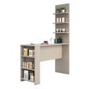 Ver imagem 2 de Bancada Mesa Gourmet Cozinha Conect 1,50M com Painel - Linha Suprema Luciane