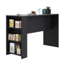 Ver imagem 2 de Bancada Mesa Gourmet Cozinha Preta 1,50M - Linha Suprema Luciane