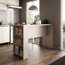 Ver imagem 1 de Bancada Mesa Gourmet Cozinha Conect 1,50M - Linha Suprema Luciane