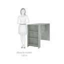 Ver imagem 3 de Bancada Mesa Gourmet Cozinha Concreto 1,50M - Linha Suprema Luciane