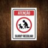 Kit 10 Placas Limpe Fezes Sujou Recolha Coco Cachorro - 1