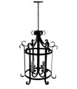 Ver imagem 3 de Lustre De Teto Negro De Ferro Decoração Sala De Jantar Iluminação