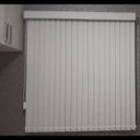 Ver imagem 6 de Persiana Vertical Branca de Tecido Blackout 1,50m larg x 1,50m alt - coleção Nuance Blackout - com B