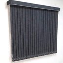 Ver imagem 5 de Persiana Vertical Cinza de Tecido Blackout 1,50 larg x 1,50m alt - coleção Nuance Blackout - com Ban