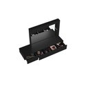 Ver imagem 3 de Penteadeira Camarim Suspensa com Espelho 2 Gavetas Inspiração Mimo Albatroz Móveis