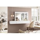 Ver imagem 1 de Penteadeira Camarim Suspensa com Espelho e 2 Gavetas Inspiração Mimo 