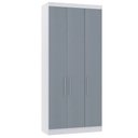 Ver imagem 1 de Guarda-roupa Modulado 101,5cm 3 Portas Alpes Luciane