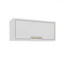 Ver imagem 1 de Armário Aéreo Cozinha 80 Cm Amara 1 Porta Branco - Politorno