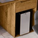 Ver imagem 6 de Escrivaninha Mesa Computador com Gaveta - Mod.3043 Cor:freijó