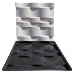 Forma Gesso/Cimento 3D ABS - Tobogã 40x40 - 1
