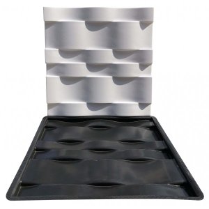 Forma Gesso/Cimento 3D ABS - Tobogã 40x40