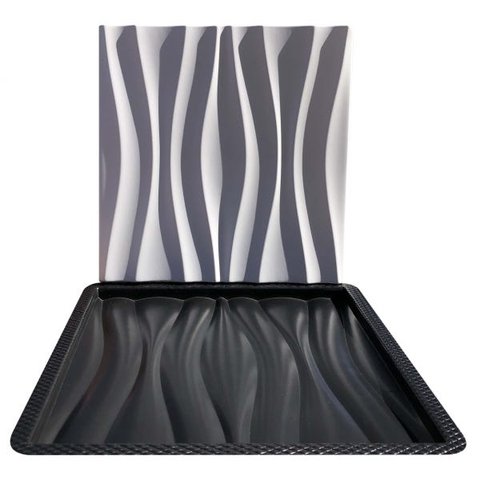 Forma Gesso/Cimento 3D ABS - Riviera 40x40