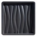 Ver imagem 2 de Forma Gesso/Cimento 3D ABS - Riviera 40x40