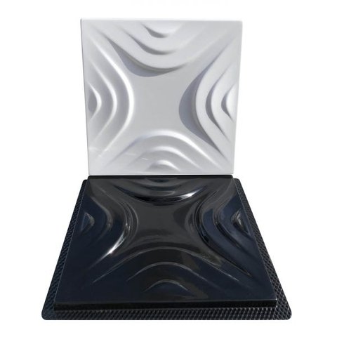 Forma Gesso/Cimento 3D ABS - Maral 40x40