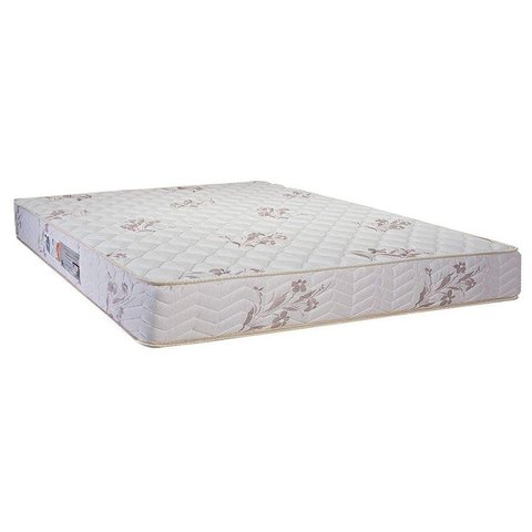 Colchão Casal Luckspuma Espuma D45 Gran Luck Floral Pró Saúde (138x188x24) - 