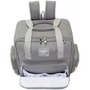 Ver imagem 3 de Mochila Maternidade City Cinza 34x29x15 - Batistela Baby