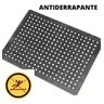 Tapete Borracha Antiderrapante Kit 8 - Box 42x30 Preto - 1