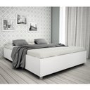 Ver imagem 6 de Quarto de Casal Completo com Cama e Guarda-Roupa com Espelho Espresso Móveis Branco