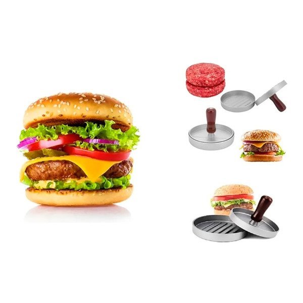 Molde Forma para Hamburguer Modelador Forma Artesanal 11,5cm - 7