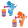 Lança Bolhas De Sabão Lançador De Bolinhas Tubarão Com Refil:Azul - 4