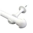 Ver imagem 1 de Kit Varão 2,5m para Cortinas 19mm Branco