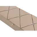 Ver imagem 2 de Baú Recamier Bege Com Rodízios 85cm