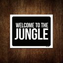 Ver imagem 1 de Kit 10 Placas Decorativa - Welcome To The Jungle