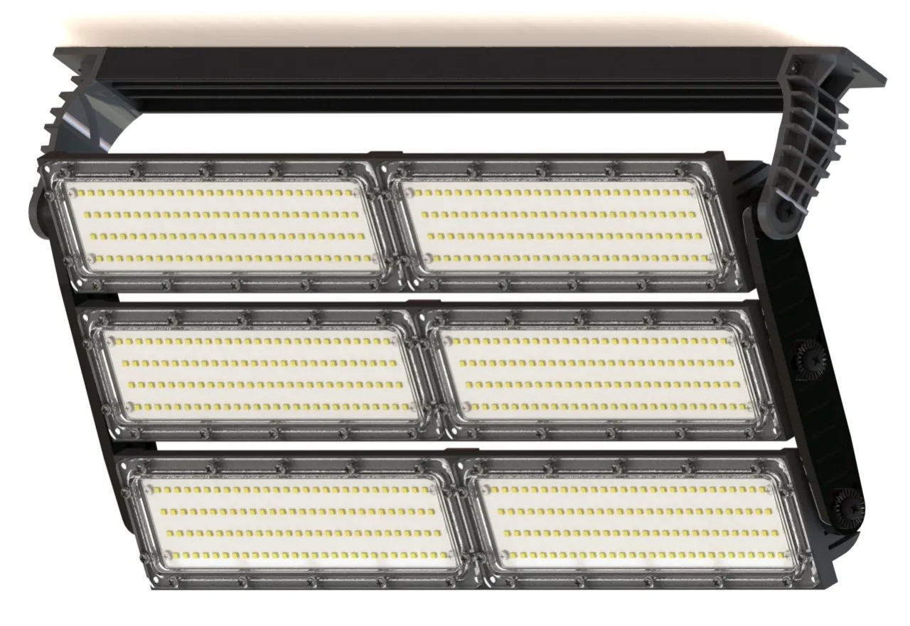 Refletor 1000w Holofote Led Osram Combate 90000lm Resistente Água