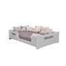 Cama Casal Infantil Montessori Encanto 193x143x45 com Grade Proteção Educativa e Segura - 3