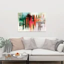 Ver imagem 3 de Quadro Decorativo Abs Cromático 120x80 no Chassi