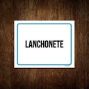 Ver imagem 1 de Kit 10 Placas Ambiente Sinalização Setor Lanchonete