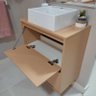 Gabinete para Banheiro com Cuba 60cm Mdf Salmao Dubai - On Móveis - 9