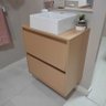 Gabinete para Banheiro com Cuba 60cm Mdf Salmao Dubai - On Móveis - 7
