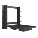 Ver imagem 6 de Cama Casal com Estante Articulável Vertical Vancouver para Colchões 138x188 Cm Cv1145 Art In Móveis