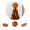 Ver imagem 1 de Gancho de Parede Decorativo - Bola de Futebol:bola Basquete