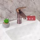 Ver imagem 2 de Torneira para banheiro Misturador Monocomando Baixa Araguaia Pingoo.casa - Dourado rose