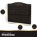 Ver imagem 3 de Cabeceira Casal Estofada para Cama Box Maitê Veludo Ateliê do Conforto Cabeceira Casal Estofada Cama