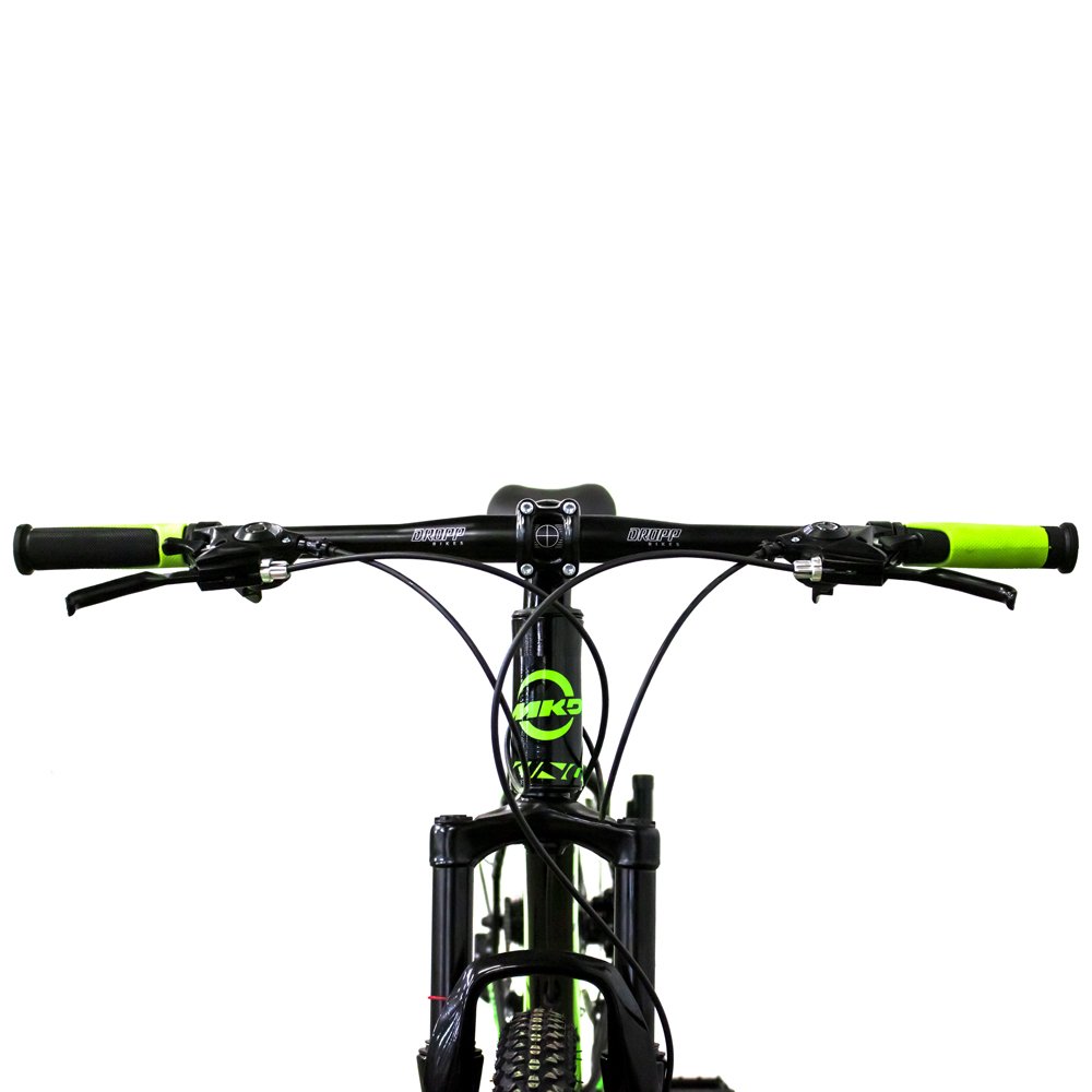 Bicicleta Aro 29 Alumínio Câmbio Shimano Freio a Disco MKD King Preto e Verde - 19 - 2