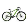 Bicicleta Aro 29 Alumínio Câmbio Shimano Freio a Disco MKD King Preto e Verde - 19 - 1