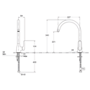 Ver imagem 6 de Torneira para Cozinha Kohler de Parede Kumin Cromada 99482br-4-cp