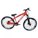 Ver imagem 1 de Bicicleta Gios Frx Evo Vermelho Neon Aro 26 Freeride Freio Disco Hidráulico